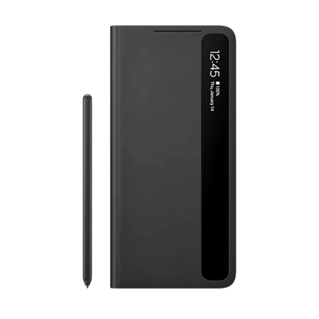 Аксессуары для смартфона Samsung Чехол для Galaxy S21 Ultra Clear View Cover with S Pen EF-ZG99PCBEGRU
