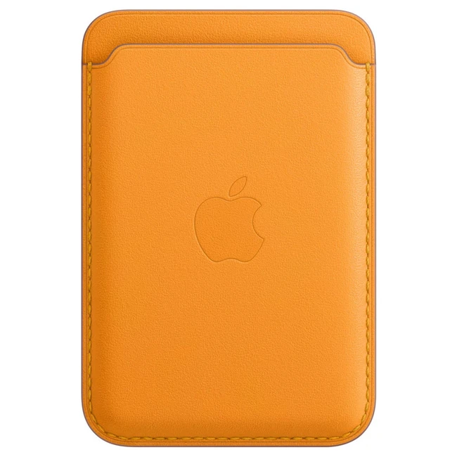 Аксессуары для смартфона Apple Чехол для iPhone Leather Wallet with MagSafe - California Poppy MHLP3ZM/A