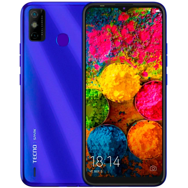 Смартфон TECNO Spark 6 GO 2/32 Blue KE5-BLUE