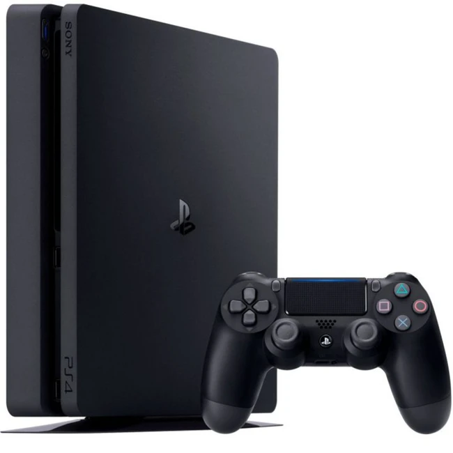 Игровая приставка Sony Play Station 4 Slim 1TB Black CUH-2208B/GTS/HZD CE/R&C/PS+3M