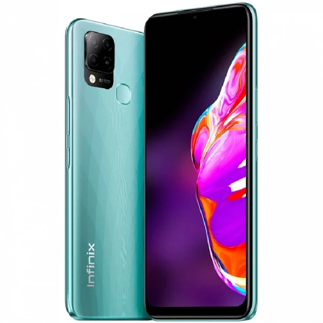 Смартфон Infinix HOT 10S 4/128 ГБ green X689B 4+128GB green