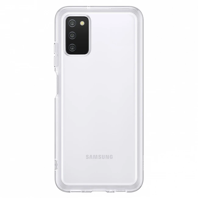 Аксессуары для смартфона Samsung Galaxy A03s Soft Clear Cover EF-QA037TTEGRU