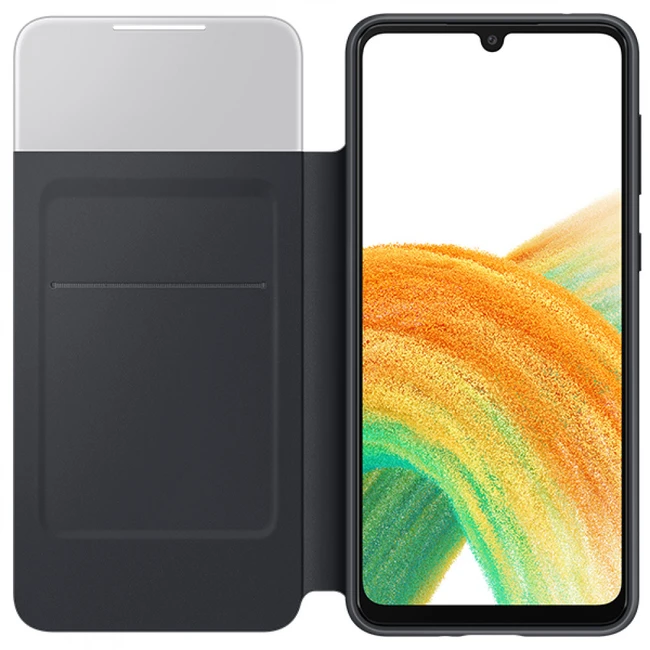 Аксессуары для смартфона Samsung Чехол для Samsung Galaxy A33 Smart S View Wallet Cover EF-EA336PBEGRU