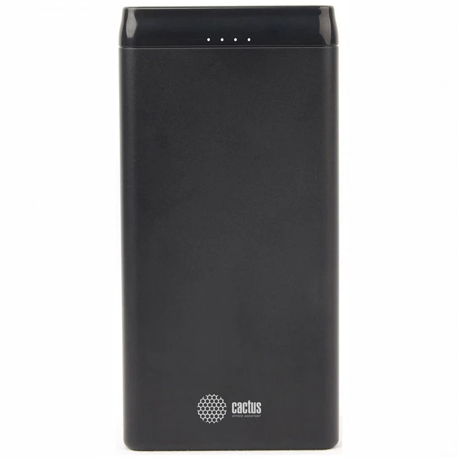 Внешний аккумулятор (Power Bank) Cactus CS-PBFSFT-10000 (10000 мАч, Черный)
