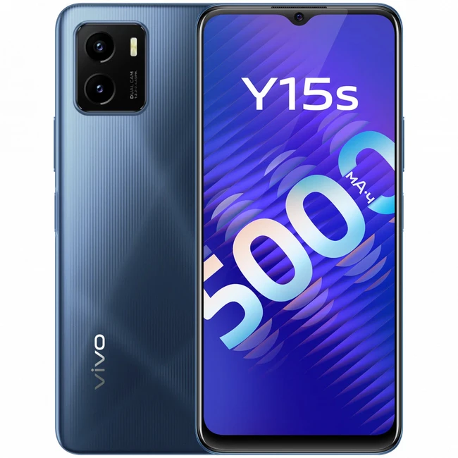 Смартфон Vivo Y15s V2120 (ТАИНСТВЕННЫЙ СИНИЙ) 32 Гб, 3 Гб