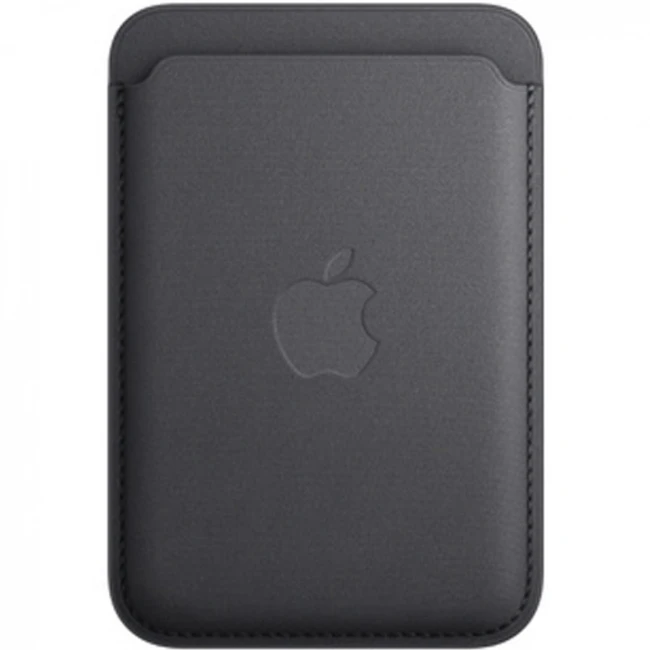 Аксессуары для смартфона Apple Чехол-бумажник для iPhone FineWoven Wallet with MagSafe - Black MT2N3ZM/A