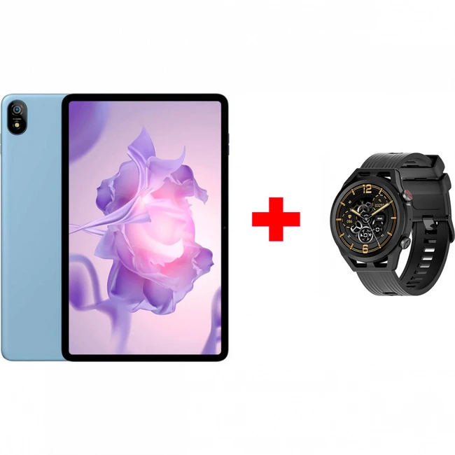 Планшет Blackview Tab 18 синий 12/256 + смарт-часы R8 Pro 46 mm черные 6931548314615+6931548311157 (256 Гб, 12 Гб)