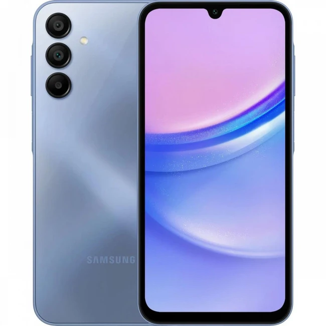 Смартфон Samsung Galaxy A15 Синий SM-A155FZBGSKZ 128 Гб, 6 Гб