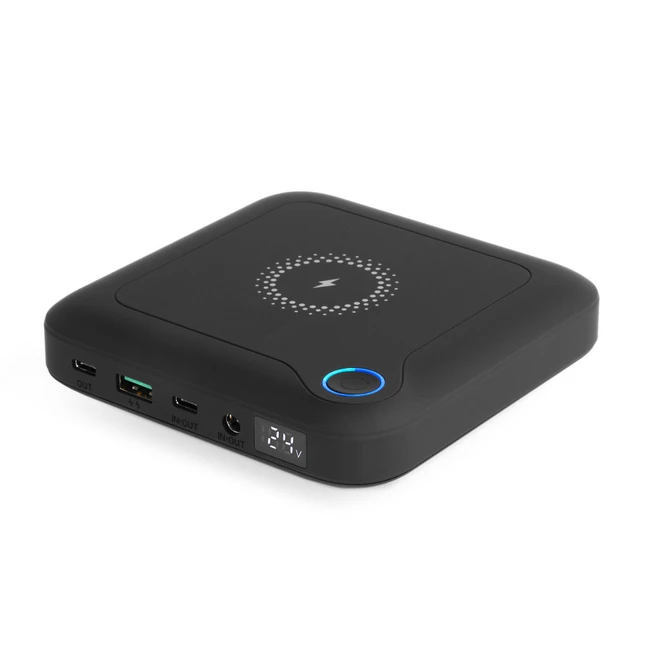 Внешний аккумулятор (Power Bank) TopON TOP-T84 103000 (24000 мАч, Черный)