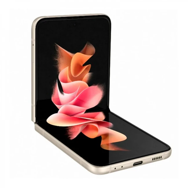Смартфон Samsung Galaxy Z Flip3 5G 128Gb Cream SM-F711BZEASKZ (128 Гб, 8 Гб)