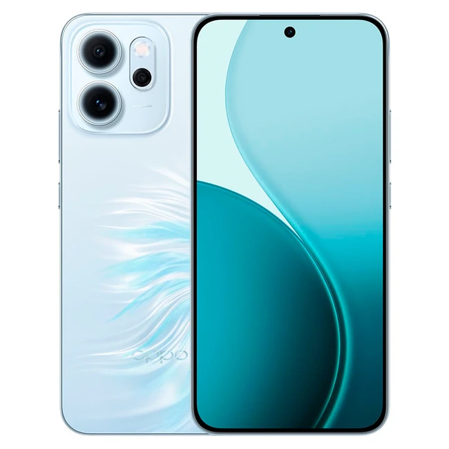 Смартфон Oppo Reno14F 8/256GB Opal Blue OPPO Reno14F 8/256GB Opal Blue (256 Гб, 8 Гб)