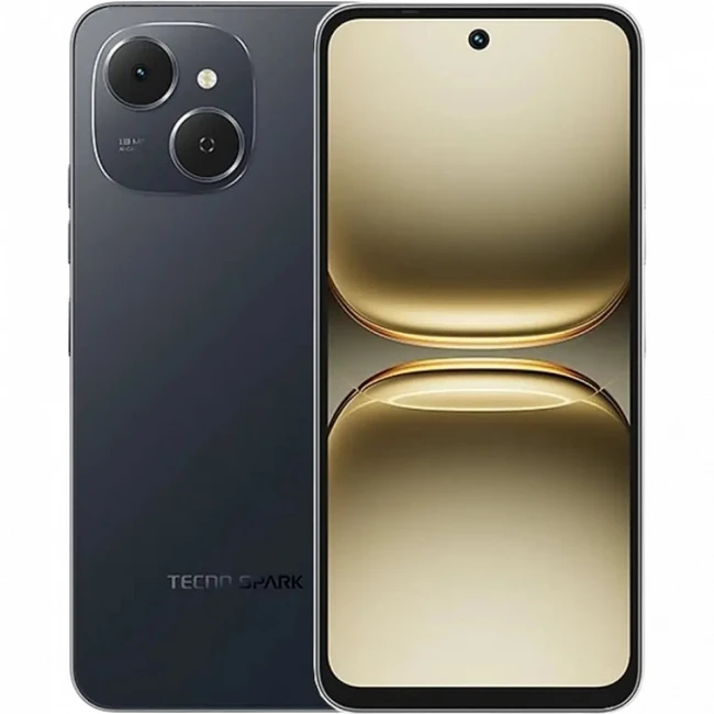 Смартфон TECNO Spark 40C 8/128Gb Ink Black KM4K INK BLACK 8/128GB 128 Гб, 8 Гб