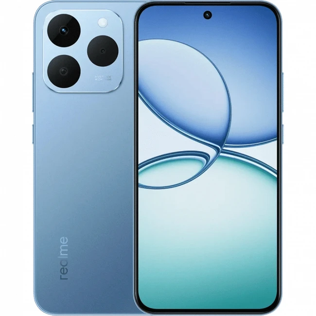 Смартфон REALME 15T 12/256Gb Silk Blue (RMX5111) 6941764474994 (256 Гб, 12 Гб)