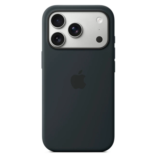 Аксессуары для смартфона Apple Чехол для iPhone 17 Pro Silicone Case with MagSafe Black MGFK4ZM/A