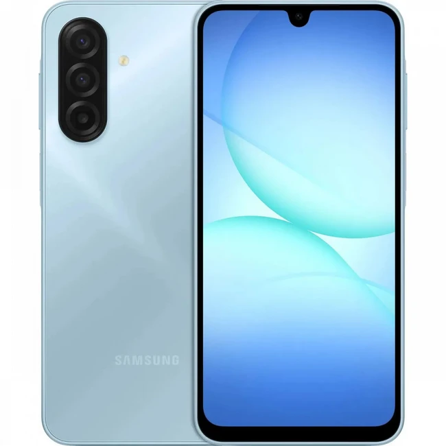 Смартфон Samsung Galaxy A17 256Gb 8Gb Blue SM-A175FLBOCAU 256 Гб, 8 Гб