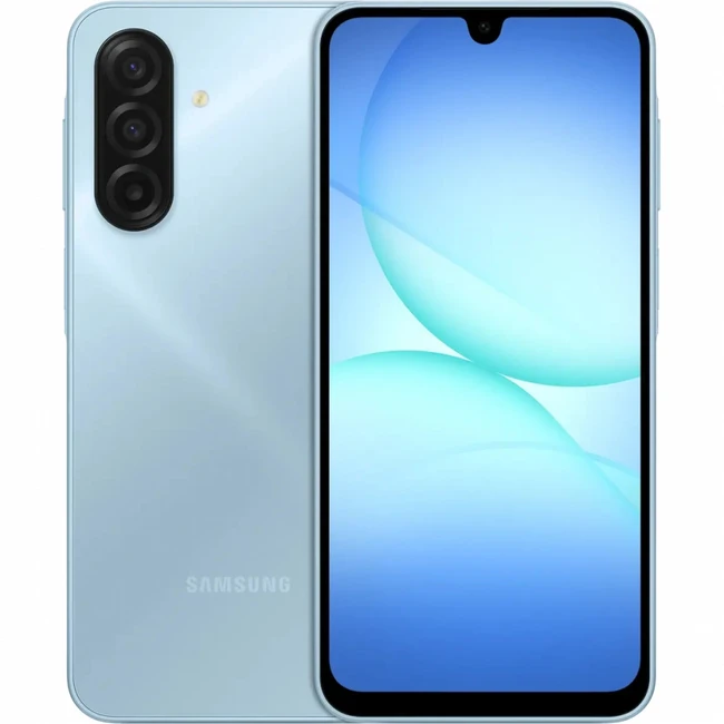 Смартфон Samsung Galaxy A17 4G 4/128Gb Light Blue SM-A175FLBNCAU 128 Гб, 4 Гб