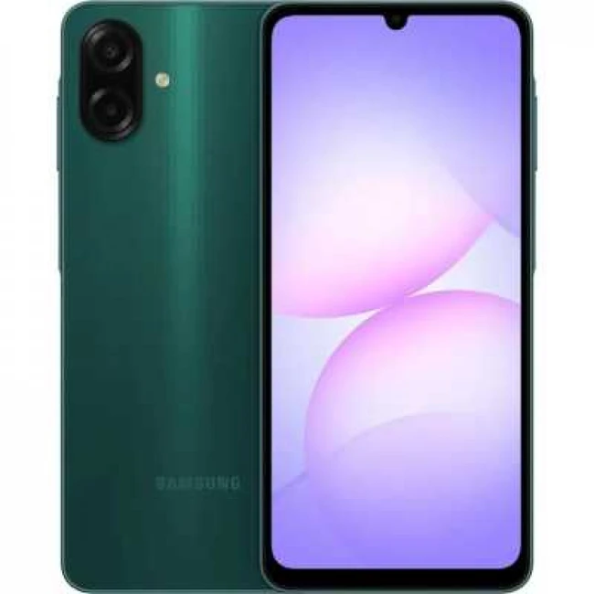 Смартфон Samsung Galaxy A07 4/128GB Green SM-A075FZGGMEA (128 Гб, 4 Гб)