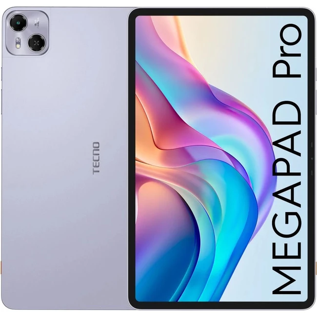Планшет TECNO Megapad Pro T1201 128+8 AURORA PURPLE 128 Гб, 8 Гб