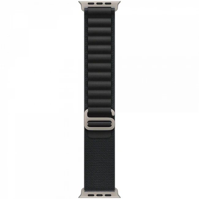 Аксессуары для смартфона Apple 49mm Black Alpine Loop - Large - Natural Titanium Finish MFTG4ZM/A