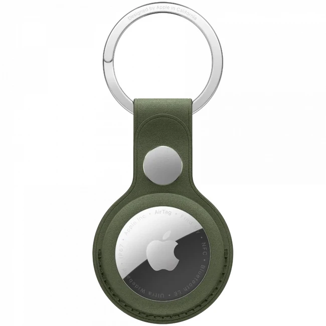 Аксессуары для смартфона Apple AirTag FineWoven Key Ring - Moss MGFX4ZM/A