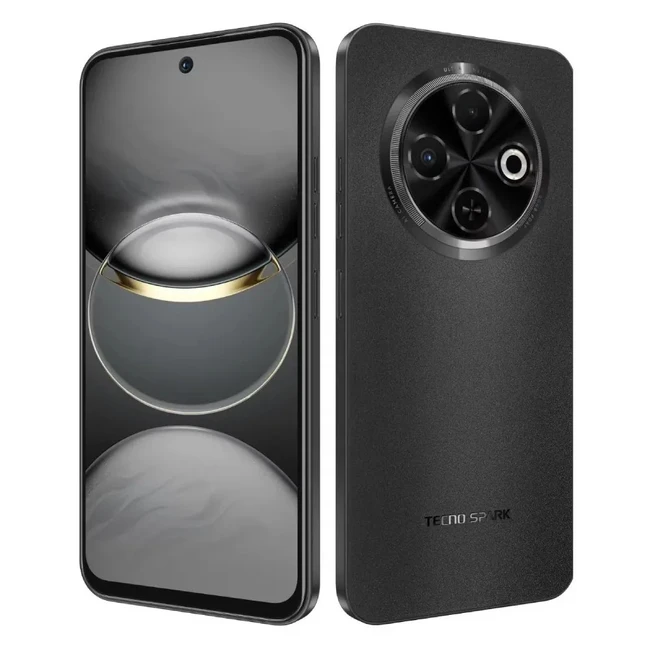 Смартфон TECNO SPARK 30C KL5n Orbit Black 10060519 128 Гб, 6 Гб