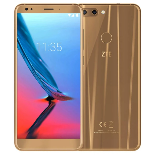 Смартфон ZTE Blade V9, 32GB - Gold Blade V9 gold 3+32