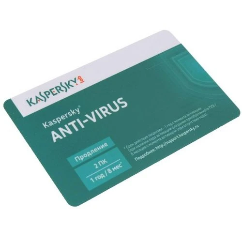 Антивирус Kaspersky Anti-Virus 2015 Card 2-Desktop Renewal KL1161LOBFR Продление лицензии
