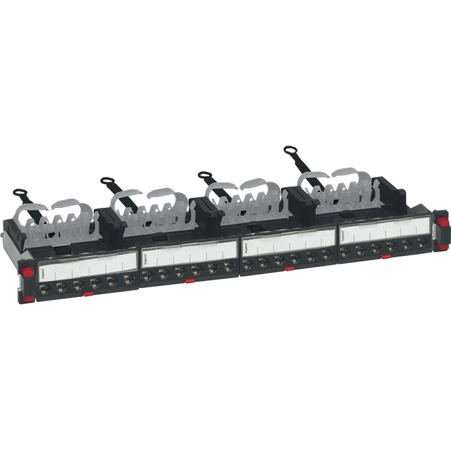 Патч-панель Legrand Патч-панель UTP 24RJ45 кат5е LCS3 33750 24 порта, UTP, Cat. 5e