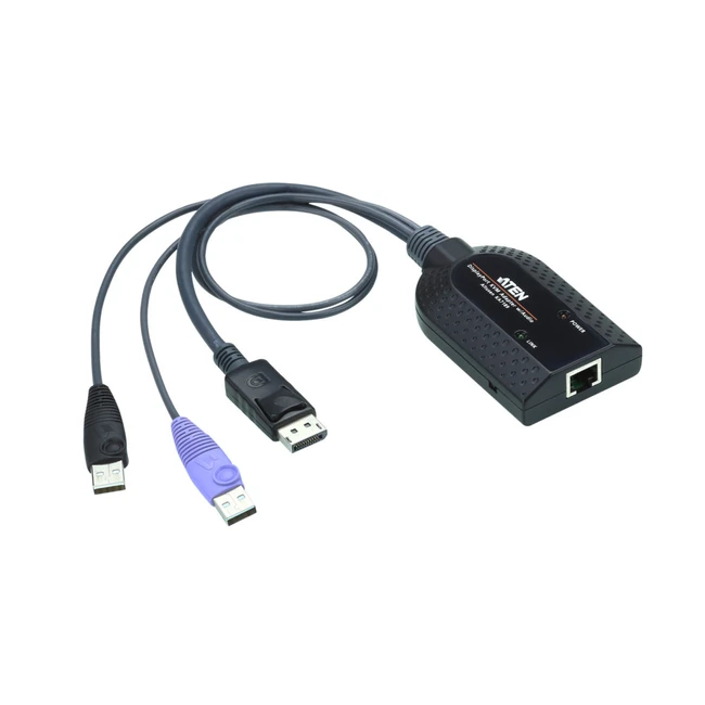 Кабель интерфейсный ATEN USB DisplayPort Virtual Media KVM Adapter KA7189