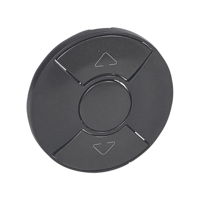 Legrand CLN2 Накл. выкл.жалюзи Графит 067955