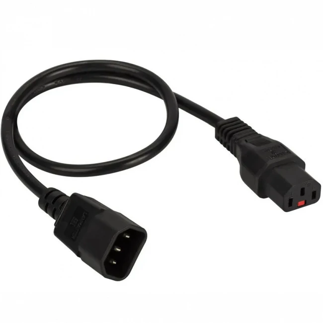 Кабель питания LANMASTER LAN-PP13L/14-1.0-BK