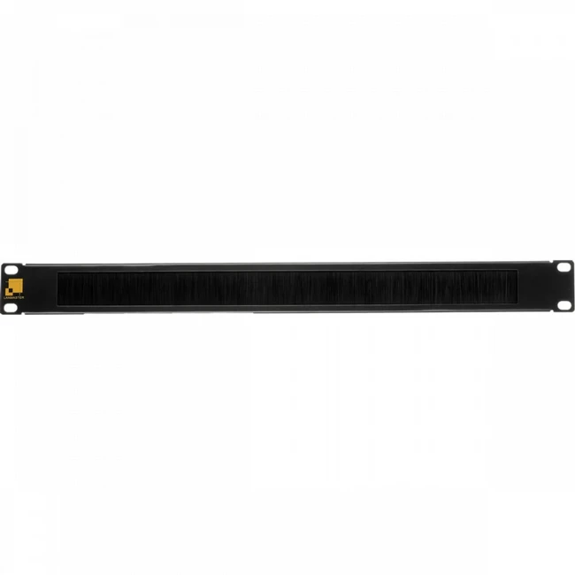 Аксессуар для серверного шкафа LANMASTER Кабельный органайзер 19" c щеточным вводом, 1U LAN-ORG/BP-1U