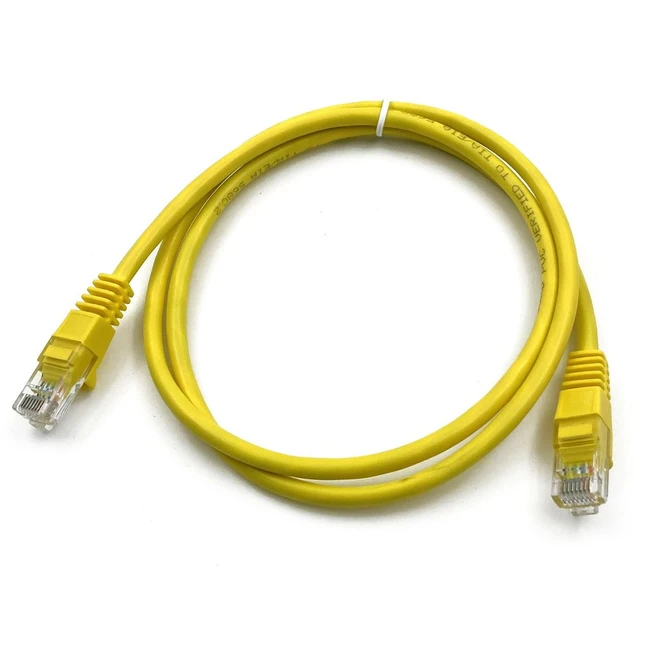 Патч-корд Buro UTP-5E-1M-Y