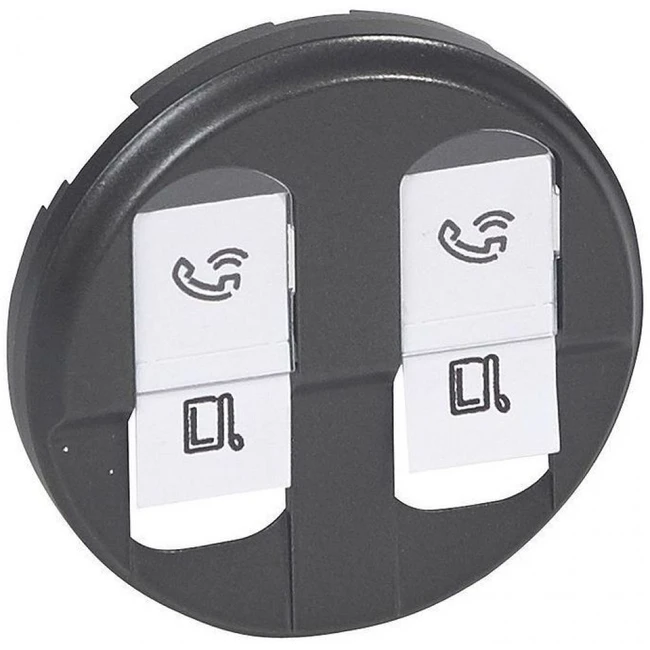 Сетевая розетка Legrand Накладка на розетку информационную CELIANE 067952