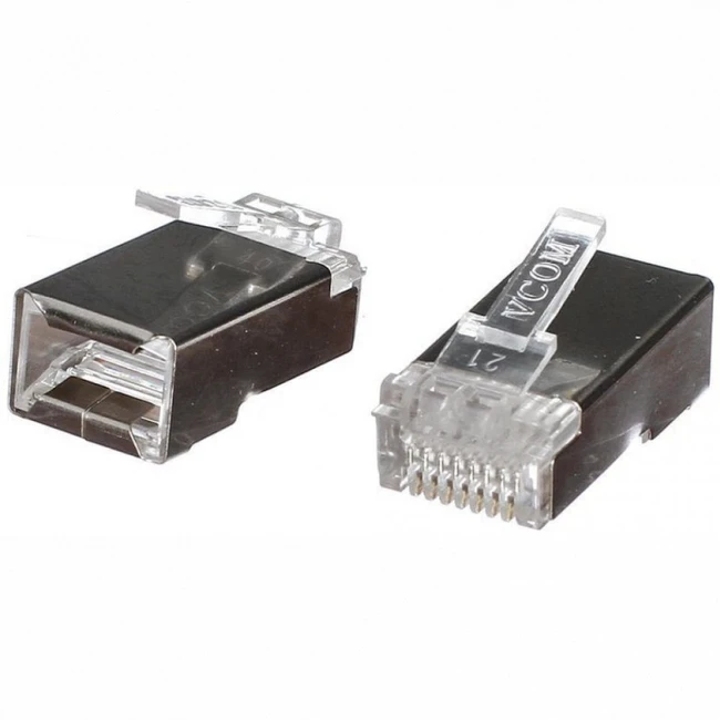 Коннектор VCOM Коннектор RJ-45 VNA2230-1/100 FTP