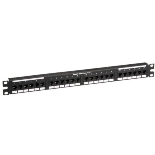 Патч-панель Panduit DP245E88TGY 24 порта, Flat, Cat. 5e