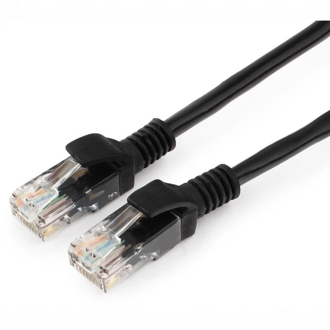 Патч-корд Cablexpert PP12-1.5M/BK