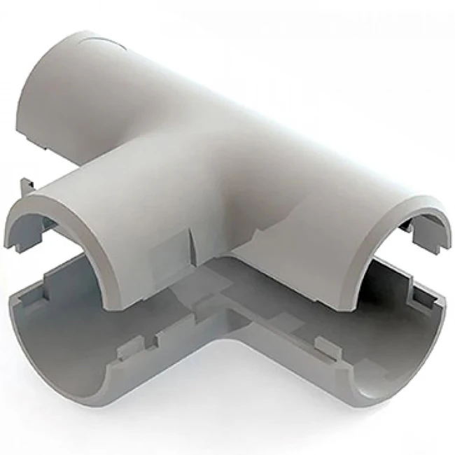 Аксессуар для кабельных сетей РУВИНИЛ Тройник соединительный 20 мм Т01220