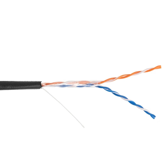 Кабель витая пара NETLAN EC-UU002-5-PE-BK, 305м EC-UU0002-5-PE-BK