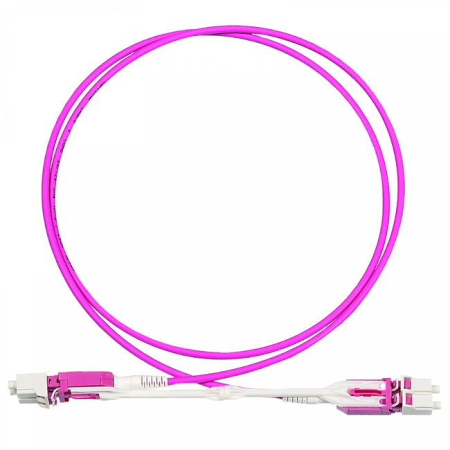 Оптический патч-корд LANMASTER LAN-2LC-2LC/OM4H-5.0