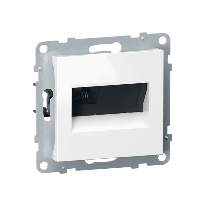 Сетевая розетка Legrand Информационная розетка одинарная, Suno, 721152, RJ45 Кат.6e UTP Белый