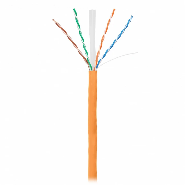 Кабель витая пара NETLAN EC-UU004-6-LSZH-OR