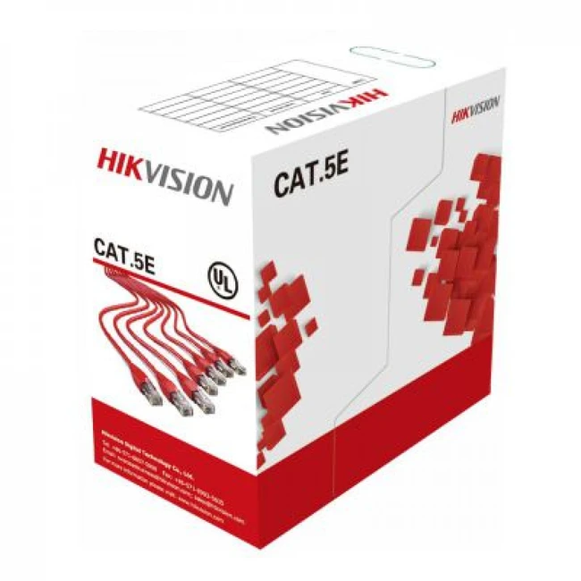 Кабель витая пара Hikvision DS-1LN5EU-SC0
