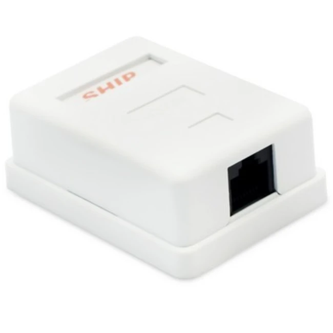 Сетевая розетка SHIP 1-port RJ-45 Cat.5e A167