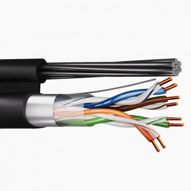 Оптический кабель NEOLAN F/UTP outdoor PE 4x2x0,5 cat 5e CU F/UTP_outdoor_PE_4x2x0,5_cat_5e_CU