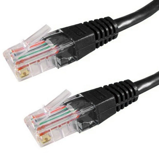 Патч-корд SHIP Патч Корд S3025BK0100-P, Cat.5e, UTP, 1 м.