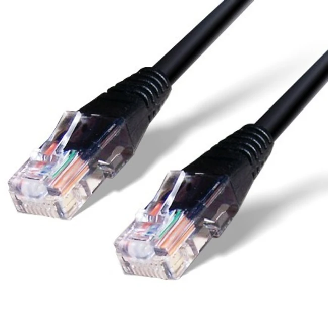 Патч-корд SHIP Патч Корд S6025BK0100-P, Cat.6, UTP, 1 м.