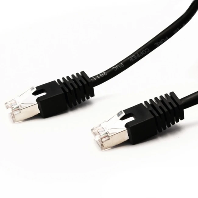 Патч-корд SHIP Патч Корд S4025BK0200-P, Cat.5e, FTP, 2 м.