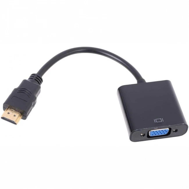 Кабель интерфейсный TELECOM Кабель-переходник HDMI - VGA 0.2m TA558