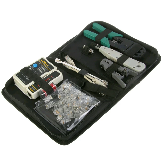 Инструмент для монтажа СКС 5bites клещи LY-T2007C, Krone LY-T2021, нож LY-501B, тестер LY-CT007 TK031